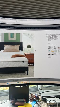 Almost new twin mattress