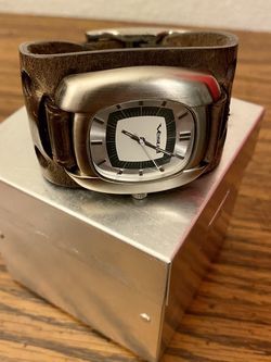 Vestal Brown Leather Watch