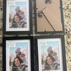 New 4 X 6 Frames - 4 Total 