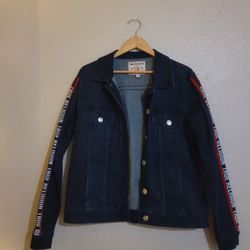 True Religion Blue Jean Jacket
