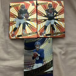 Football cards Shaedur Sanders Jaxson Dart Rookies