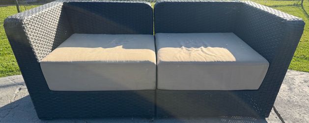 Outdoor furniture couch love seat