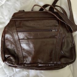 Genuine Leather Brown Purse