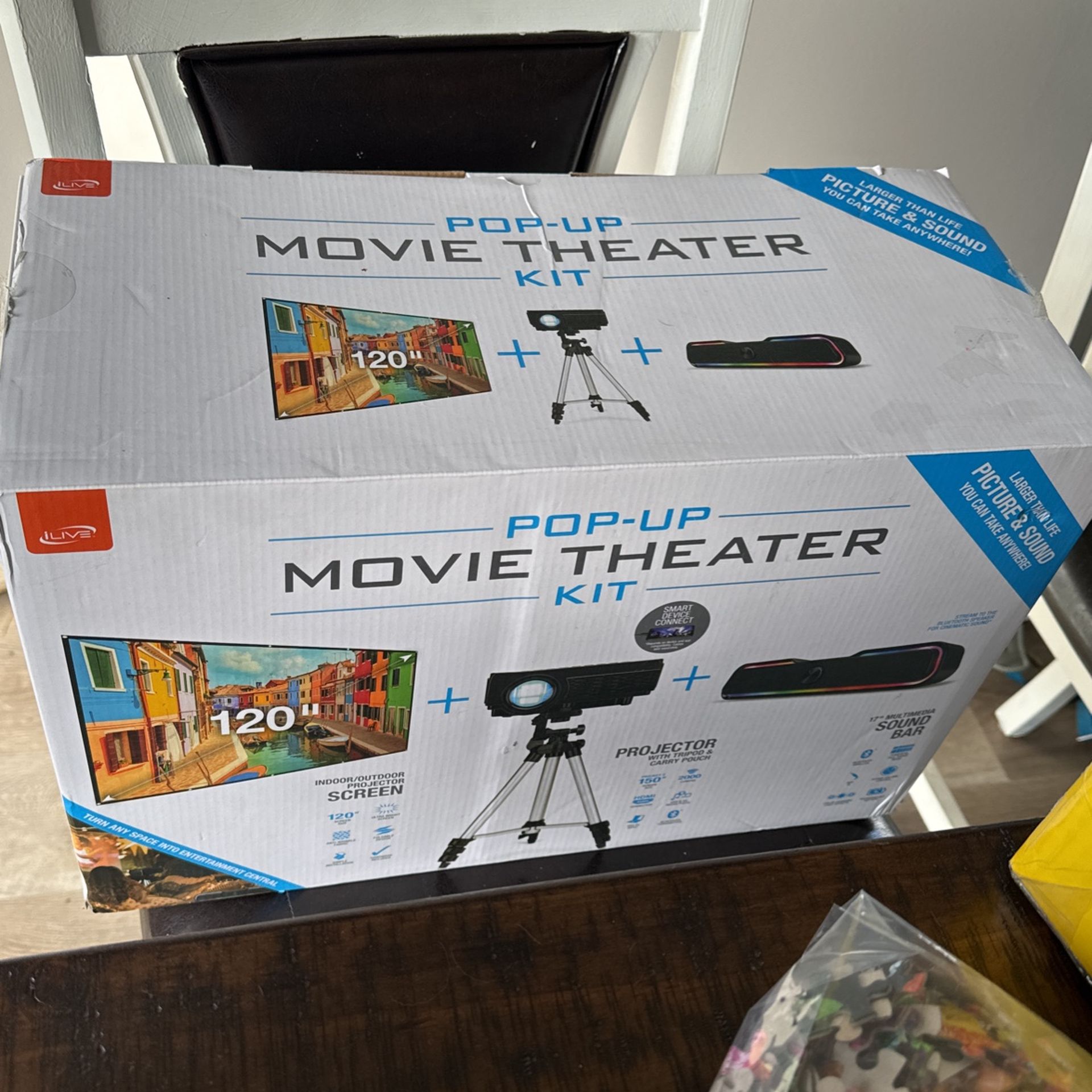 120inch Portable Movie Theater Kit 