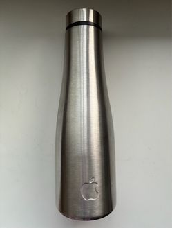 Apple silver water bottle limited edition