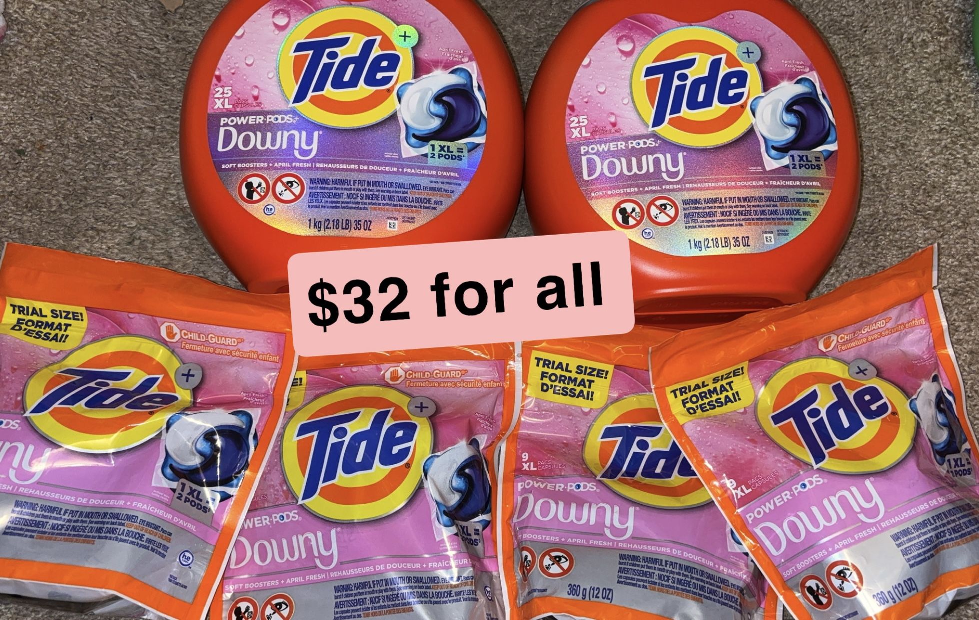 Tide Downy Pods Bundle 
