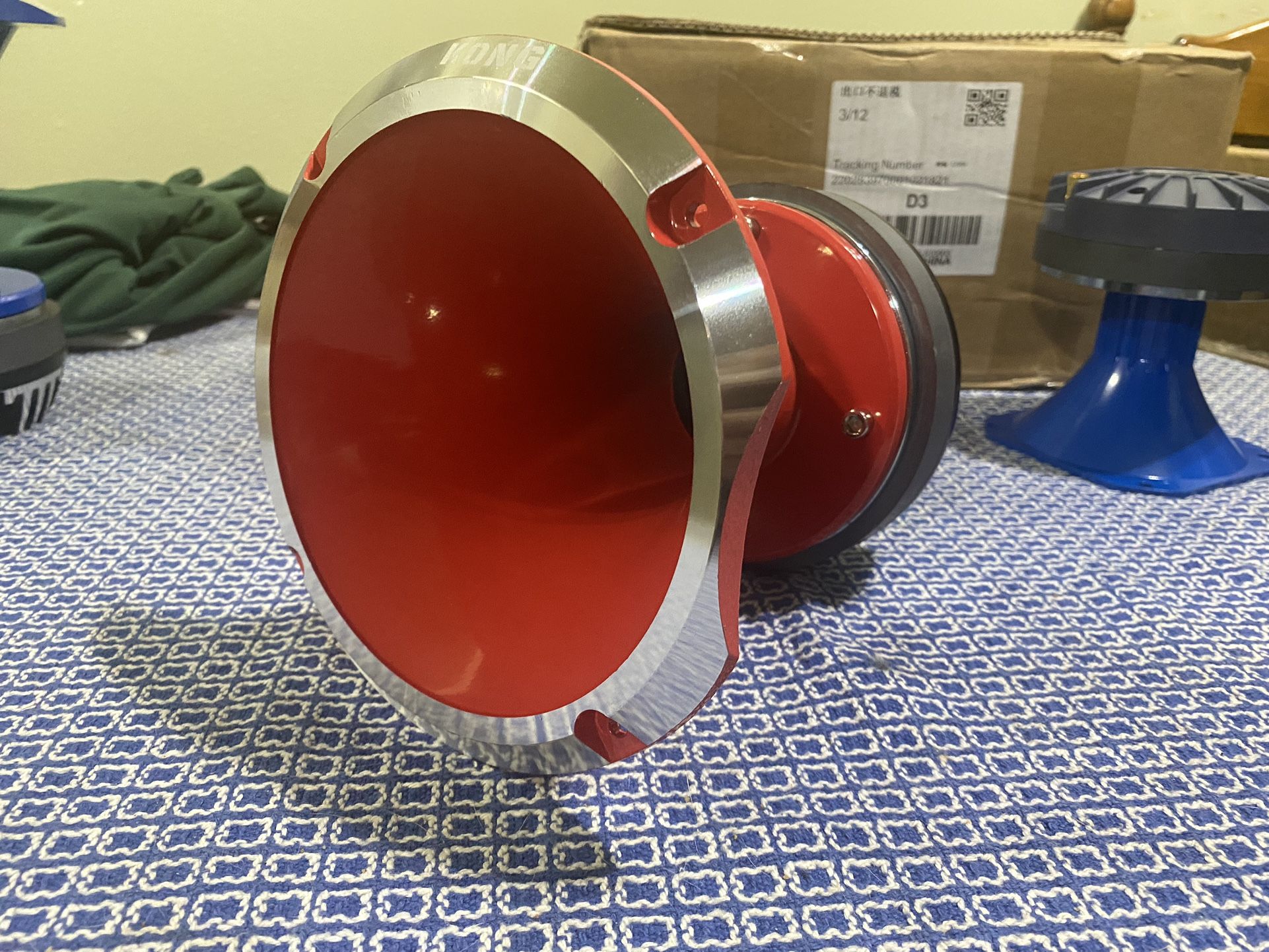 New Kong Audio 4 Bolt Driver + Aluminum Horn Lens $120 Each