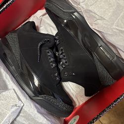 Black cat 3’s jordan
