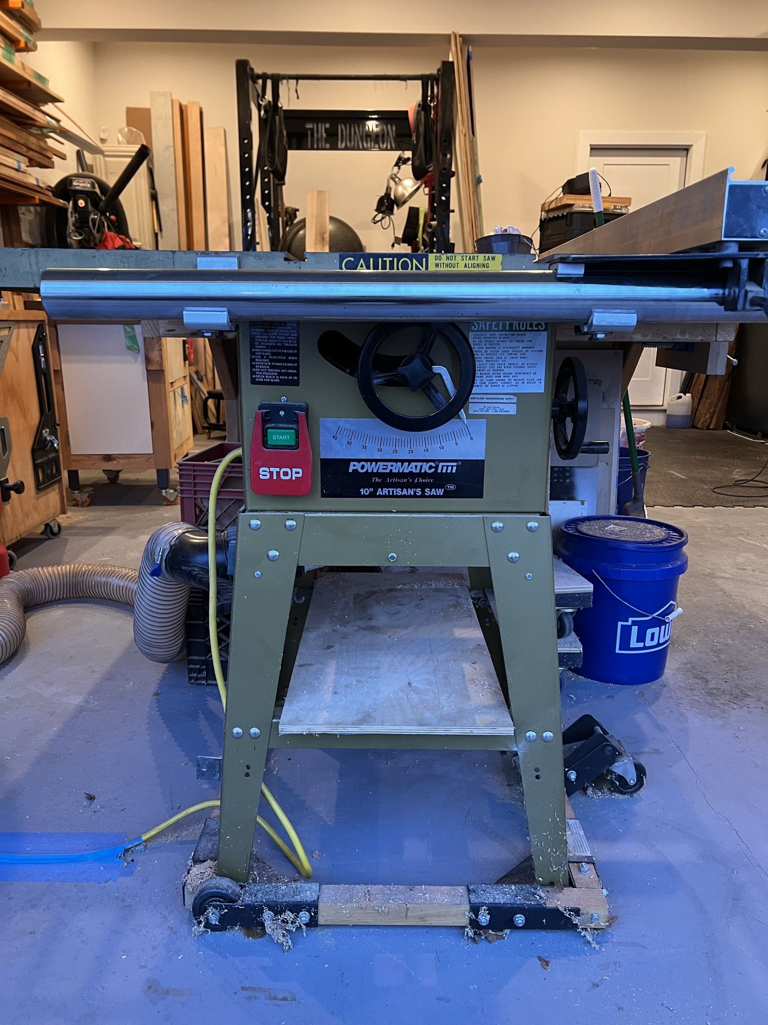 Powermatic 63 10” Table Saw