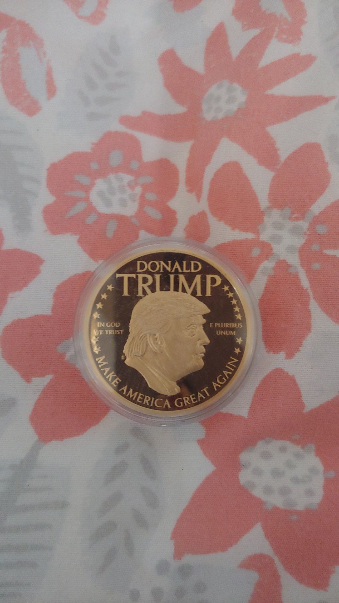 Trump Gold Dollar Coin