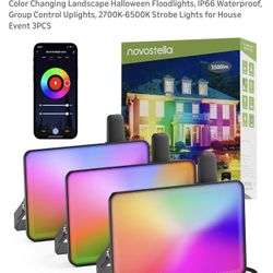 3 New LED LIGHTS OUTDOOR