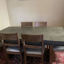 Dining Table with 6 Chairs