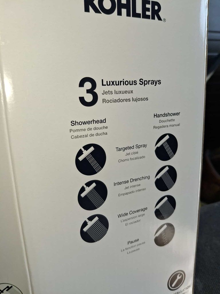 2 in 1 Multifunction Shower Combo Kit