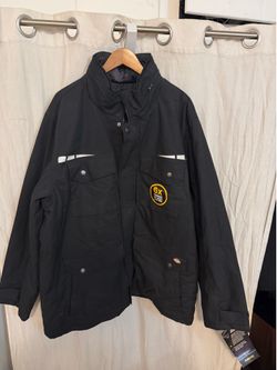 Dickies Pro Cordura Bomber Military Grade Workwear Jacket Black  Size 2XL