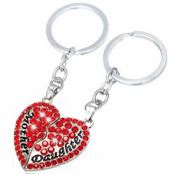 Heart shaped keychains for Mother's Day and Valentines Day
