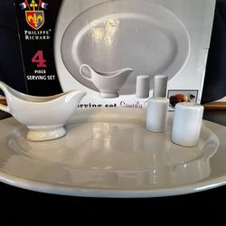 Turkey Platter Serving Set