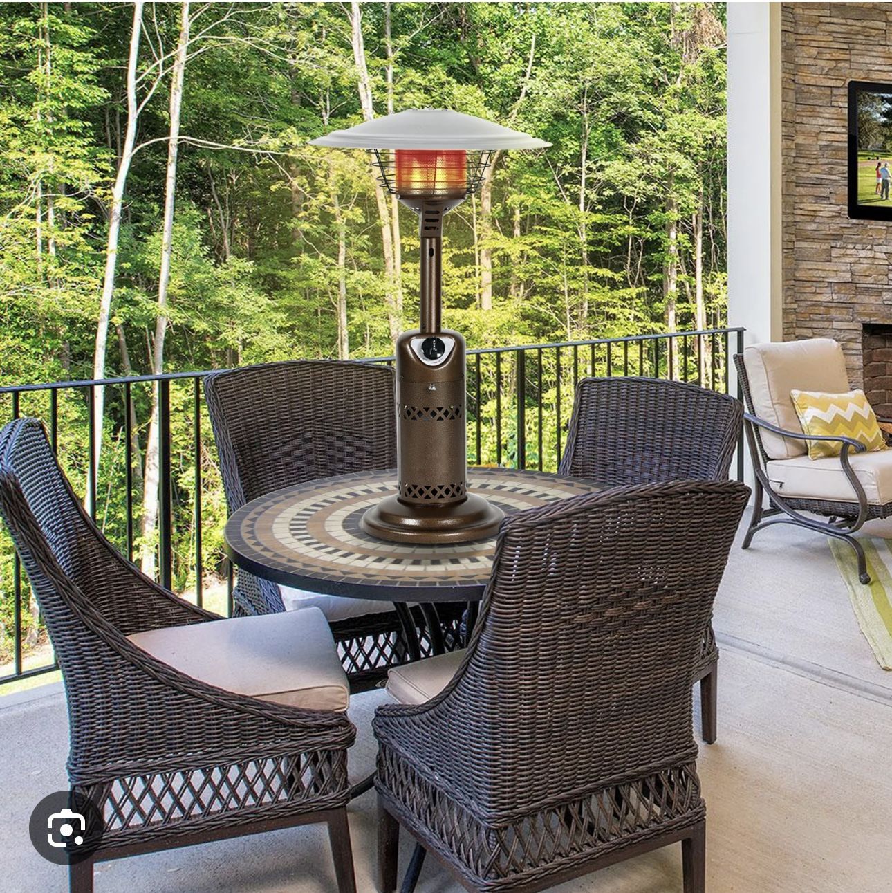 Uline Table Top patio Heater Brand New In Box