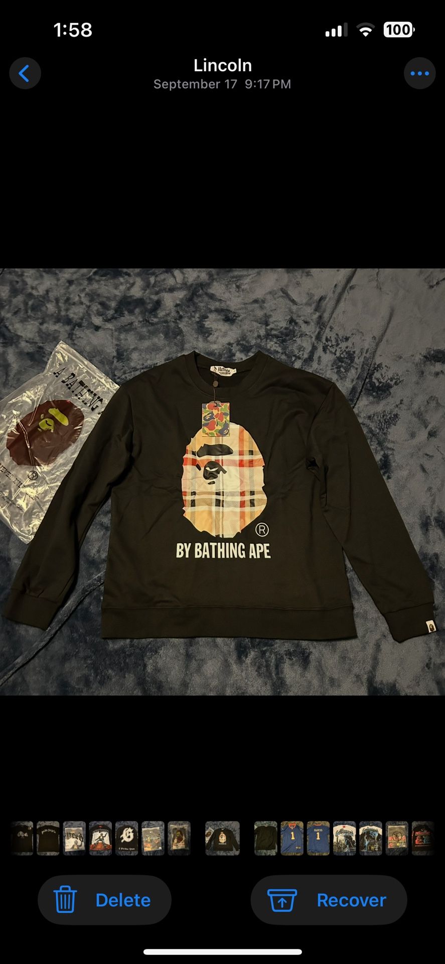 Bale Burberry Long Sleeve