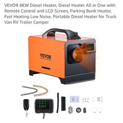 Vevor 8KW all in one diesel heater *NEW IN BOX*