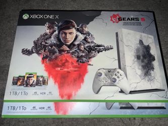 X Box One X GEARS 5 Limited Edition