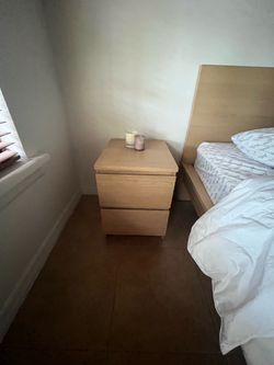 MALM IKEA bedside tables