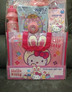 HELLO KITTY EASTER BASKET