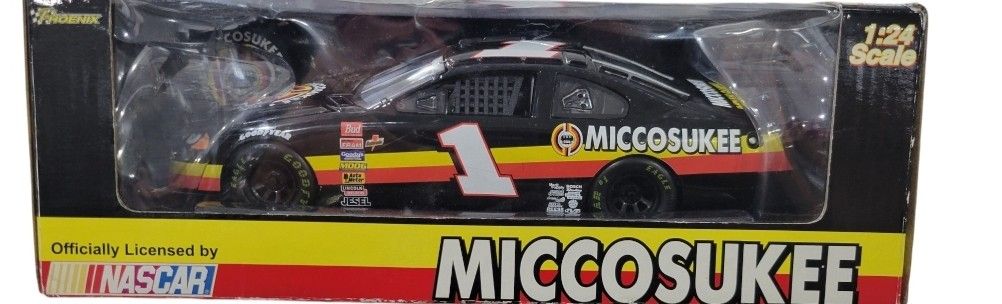 Rare 2004 Miccosukee Gaming Promo 1:24 Diecast Nascar Dodge Team