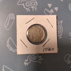 1938 D  buffalo nickel 