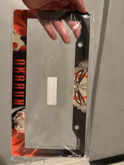 Okokrun Anime License Plate Frame