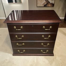 Free Vintage Locking File Cabinet | Dresser, Nightstand & Storage Cabinet