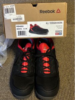 Reebok steel toe, 9.5 men