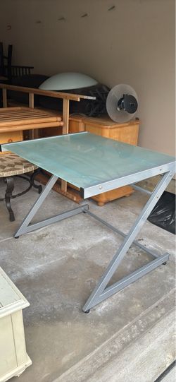 Modern Glass Desk