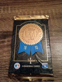 1993 Leaf Series 1 Baseball MLB Sealed Pack 14 Cards