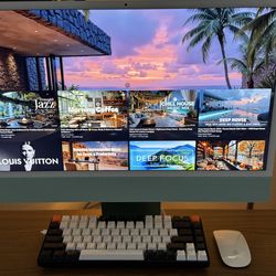 iMac 24” M1 (2021) 16GB RAM – Like New – Keyboard + Mouse –