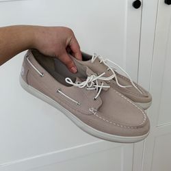 Timberland Union Wharf 2 Eye Canvas Boat Oxford Lace Up Mens Shoes 