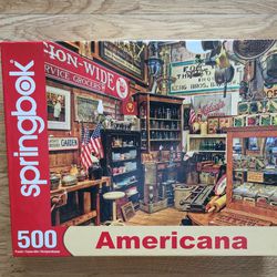 500 Piece Puzzle Americana Antique General Store