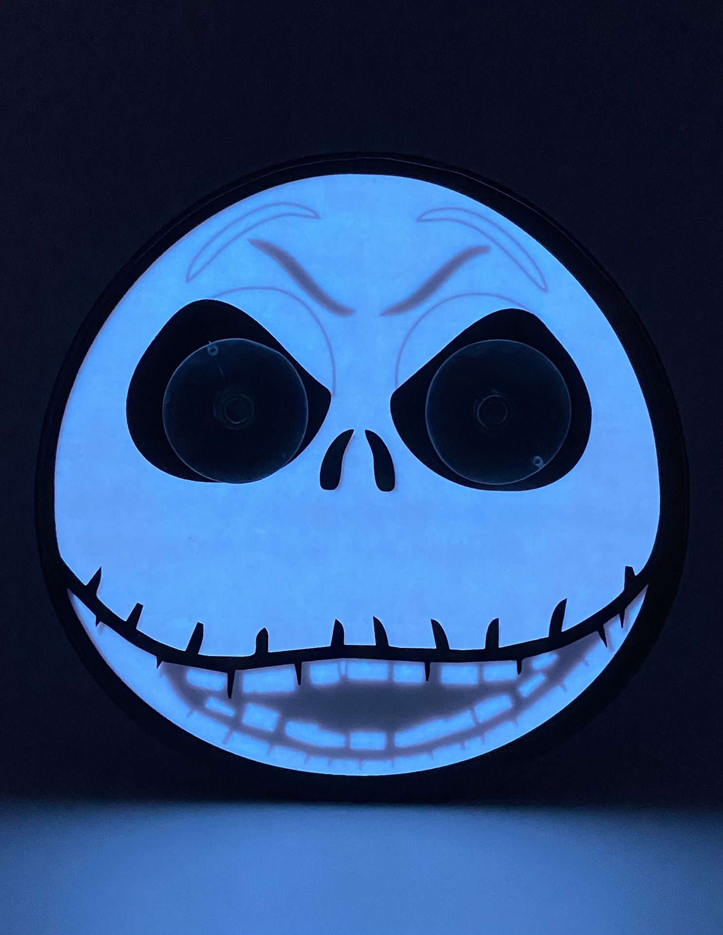 Lot Of 2 Jack Skellington Animated Glow - The Nightmare Before Christmas