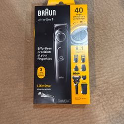 Braun All-in-One 3 Trimmer Kit