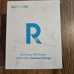 RAVPower PD Pioneer 120W 4-Port Desktop Charger



