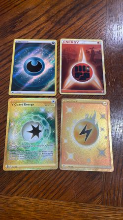 Pokémon TCG Card Lot Energy Trainer Cards Secret Rare Gold Alt Art Full Art Vintage 2010, 2021, 2022, 2023 Silver Tempest Evolving Skies Crown Zenith 