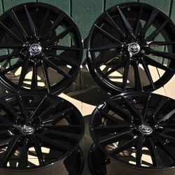 Toyota Camry XSE 19” Gloss Black Wheels Rims Rines 