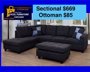 BRAND NEW -Free Delivery. Sectional, Sofa , Couch