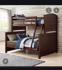 Bayside Furnishings Twin Over Full Bunk Bed