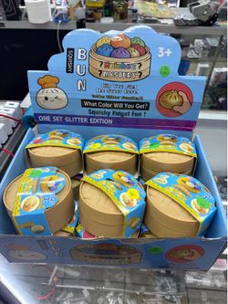Squishy Bun Squeezy Dumplings Fidget Toy