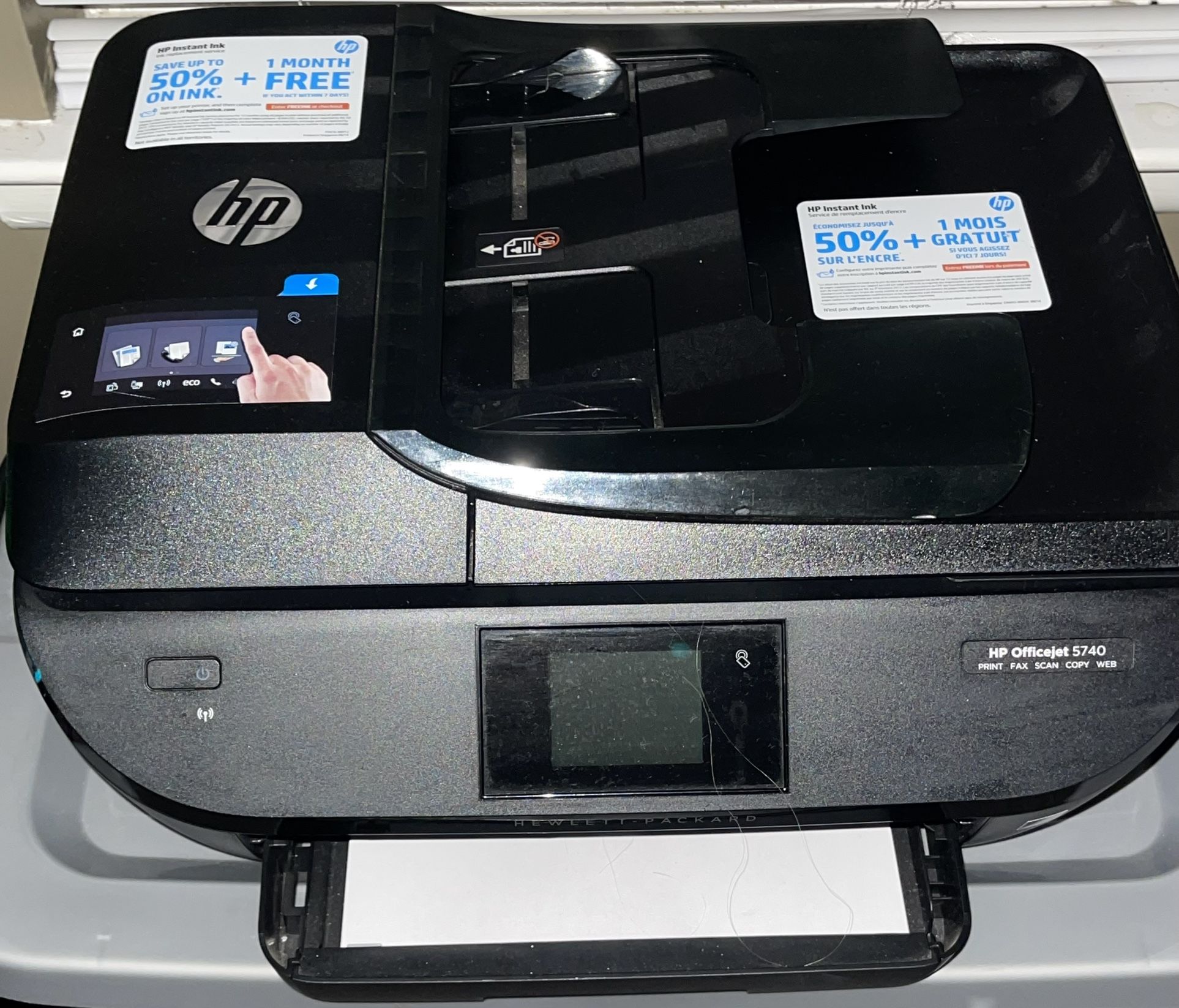 HP Office jet 5740 All In One Printer