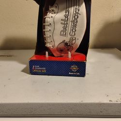 Vintage Dallas Cowboys Hutch Football With Kickstand $40