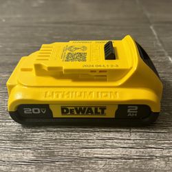 New Dewalt 20V 2ah Battery 