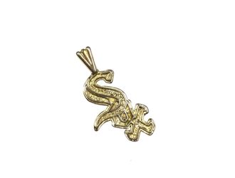Chicago White Sox MLB Baseball .925 Sterling Silver Pendant