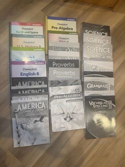 Abeka Grade 8 Homeschool Curriculum Set