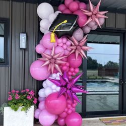 graduation balloons $200